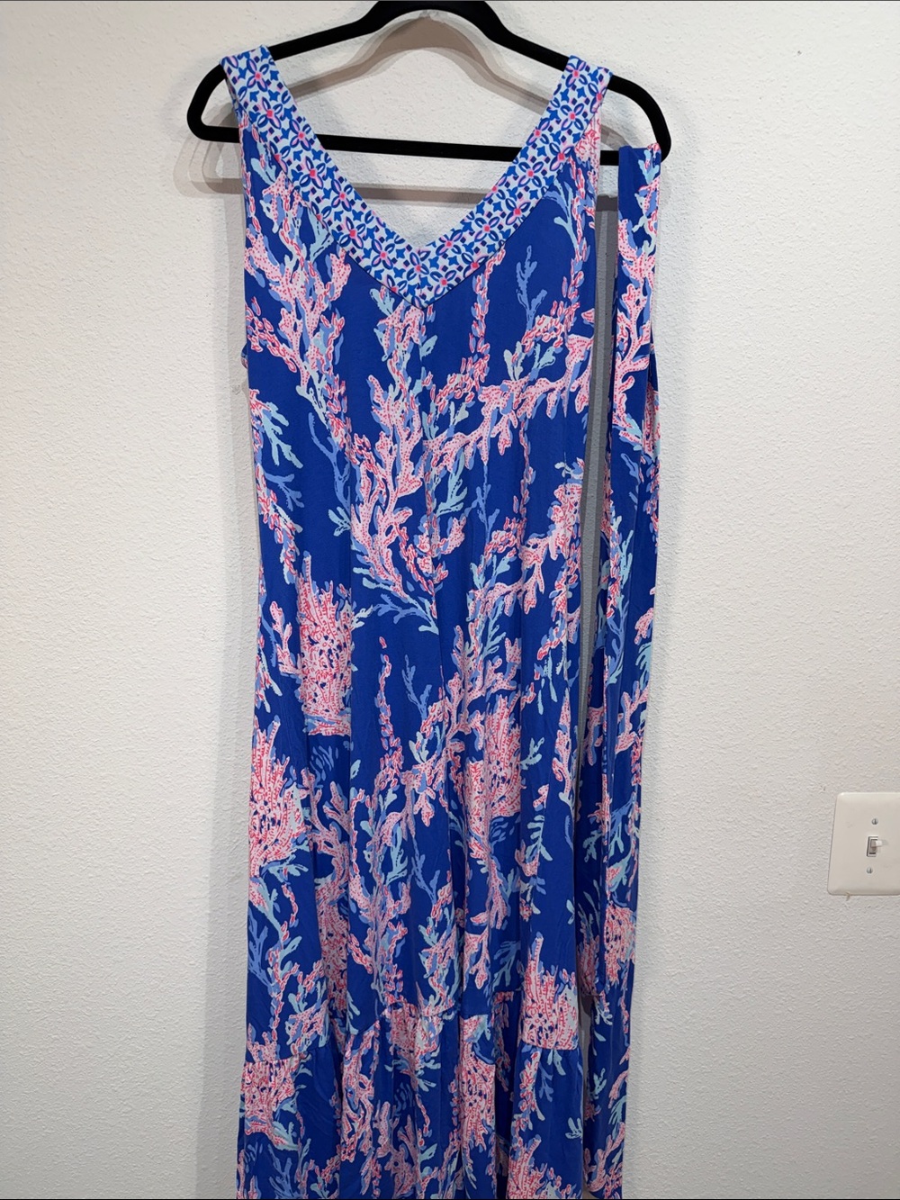 Lilly Pulitzer Madsen Midi Dress Swim On Over Large Dress - Picture 6 of 10